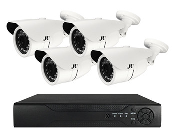 AHD200万画素防水カメラ4台セット