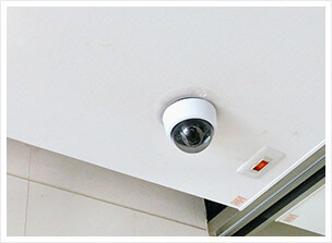 建物への防犯カメラ設置イメージ