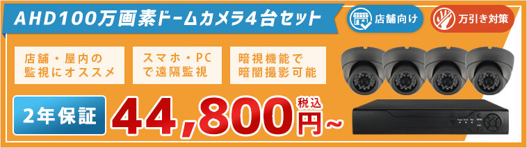 ドーム型ダミーカメラ｜防犯カメラの格安販売・通販なら大阪のアイプロ